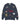 THE EMBROIDERED OVERSIZE CREW PULLOVER | True Navy-Sea Biscuit Del Mar
