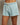 The Layla Short | Iced Aqua-Sea Biscuit Del Mar