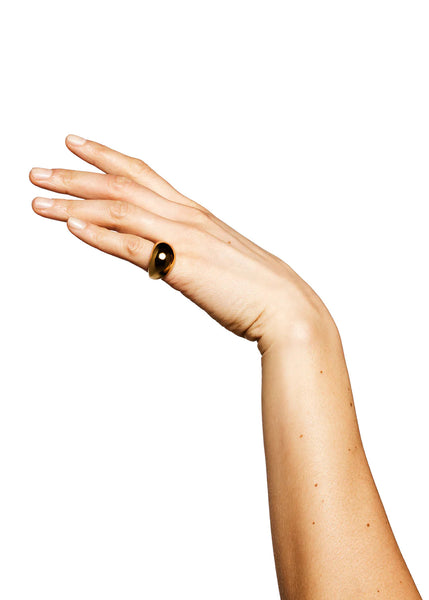 The Leah Ring GOLD-Sea Biscuit Del Mar