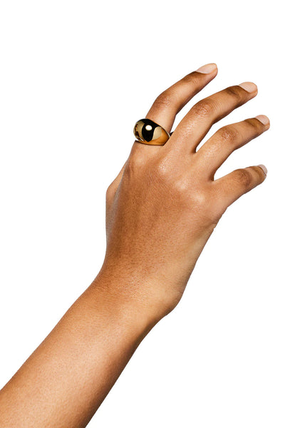 The Leah Ring GOLD-Sea Biscuit Del Mar