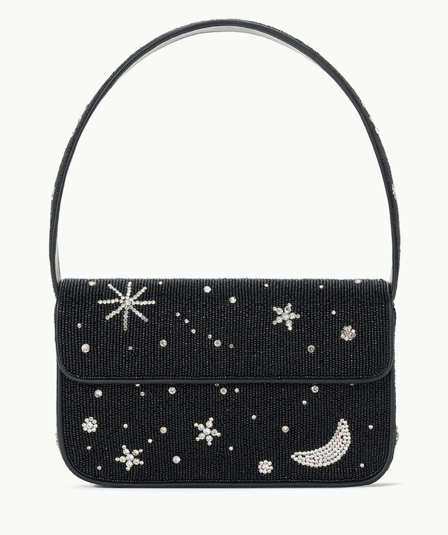 Tommy Beaded Bag in Starry Night | STAUD-Sea Biscuit Del Mar