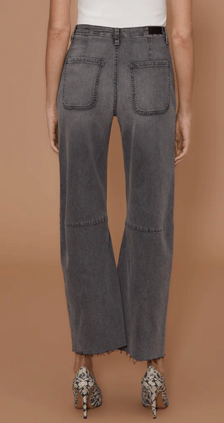 Utility Soft Barrel Trouser in Moonstone | Le Jean-Sea Biscuit Del Mar