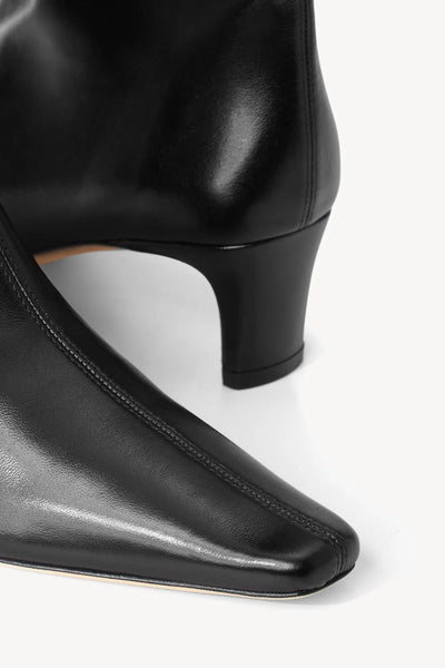 Wally Boot | Black LEATHER-Sea Biscuit Del Mar