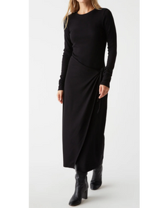 Yessenia Faux Wrap Midi Dress | Michael Stars-Sea Biscuit Del Mar