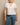 alanis | recycled cotton v neck tee | white-Sea Biscuit Del Mar