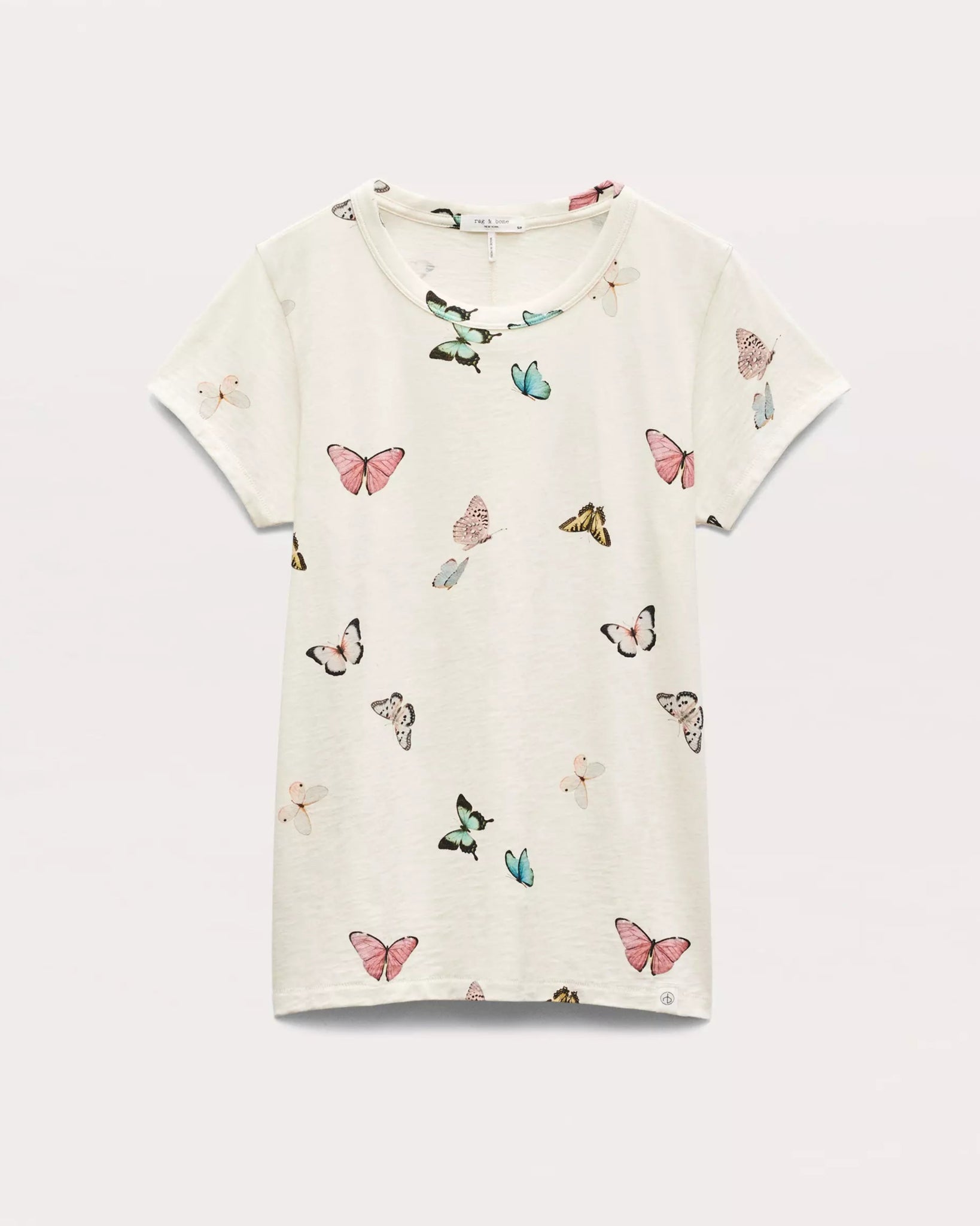 all over ozzy butterfly tee-Sea Biscuit Del Mar