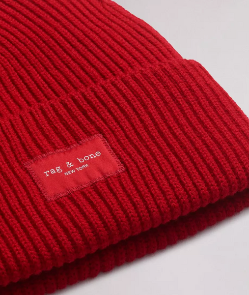 blake beanie in red | rag & bone-Sea Biscuit Del Mar