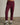 johnny french terry easy sweatpant | dark burgundy-Sea Biscuit Del Mar