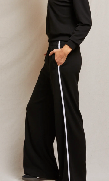 nadia - travel wide leg pants-Sea Biscuit Del Mar