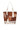 soleil d'amour patch shopper tote | rust-Sea Biscuit Del Mar
