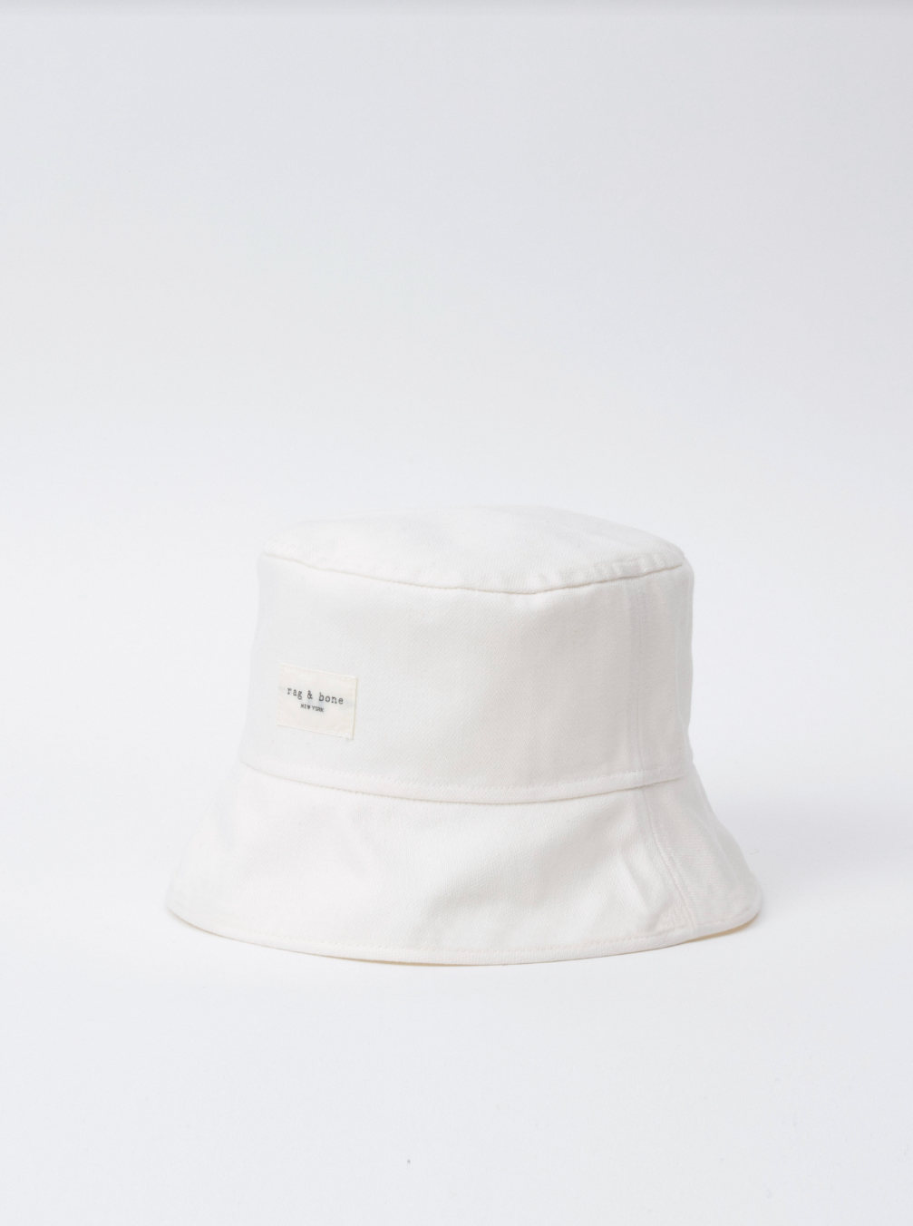 Addison Denim Bucket Hat | White-Sea Biscuit Del Mar