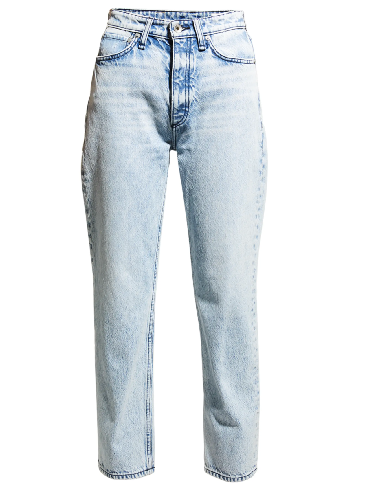 Alex Straight-Leg Faded Ankle Jeans | Venice-Sea Biscuit Del Mar