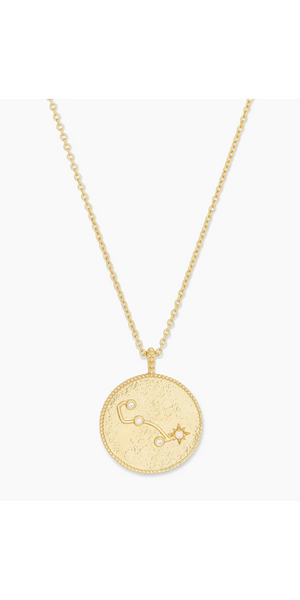 Astrology Coin Necklace-Sea Biscuit Del Mar