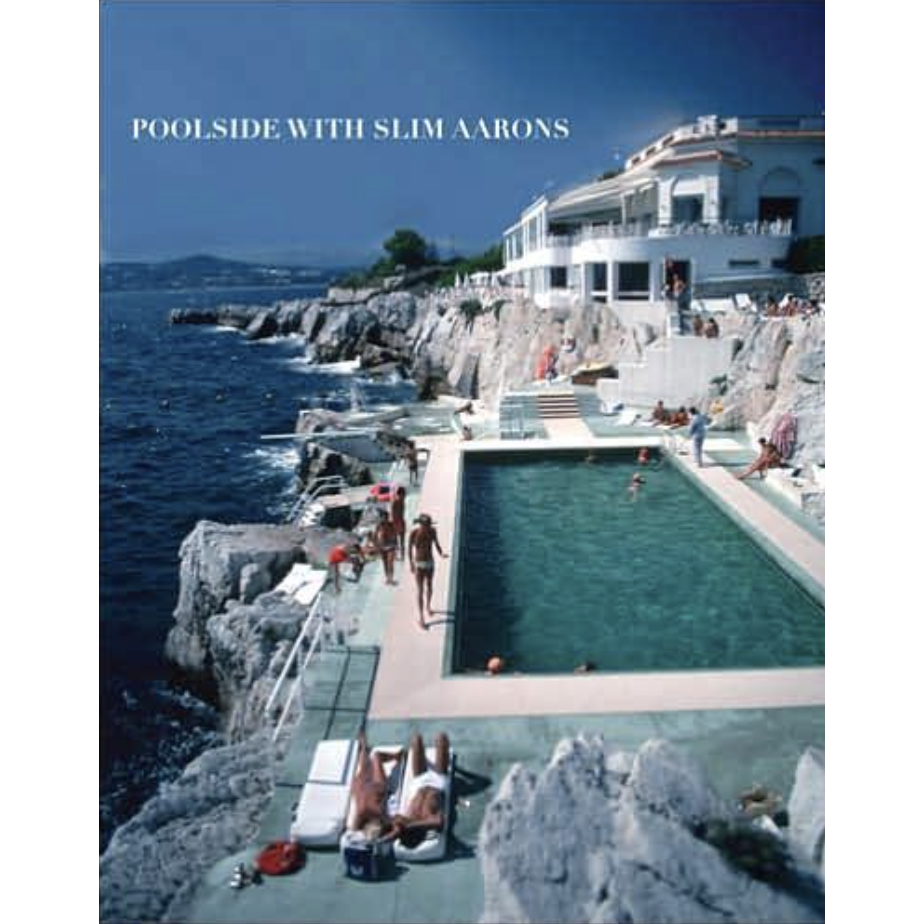 Poolside with Slim Aarons Coffee Table Book-Sea Biscuit Del Mar