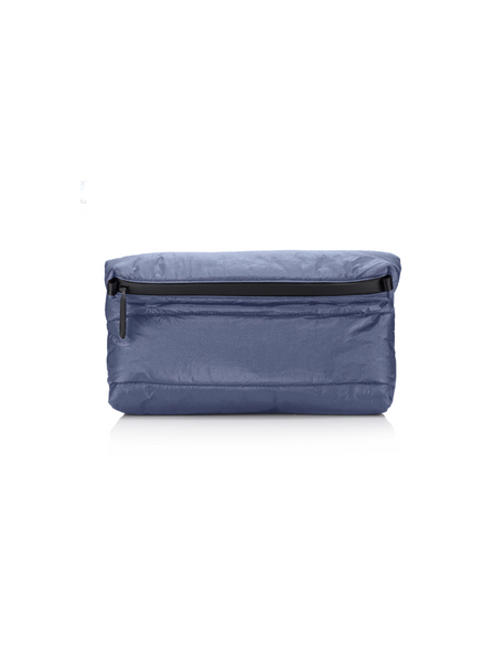 Puffer Crossbody Purse | Shimmer Navy-Sea Biscuit Del Mar