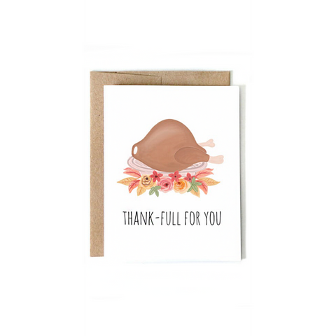 Thankful For You Card-Sea Biscuit Del Mar