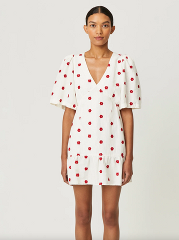 The Mariana Dress | Scarlet Daisy-Sea Biscuit Del Mar