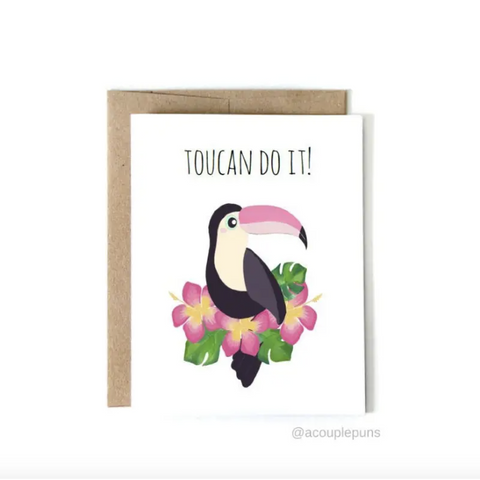 Toucan Do It Card-Sea Biscuit Del Mar